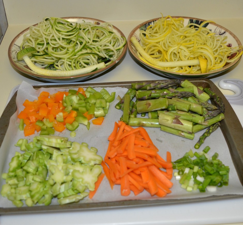 AsianInspired Vegetable Noodles Atman Unleashed